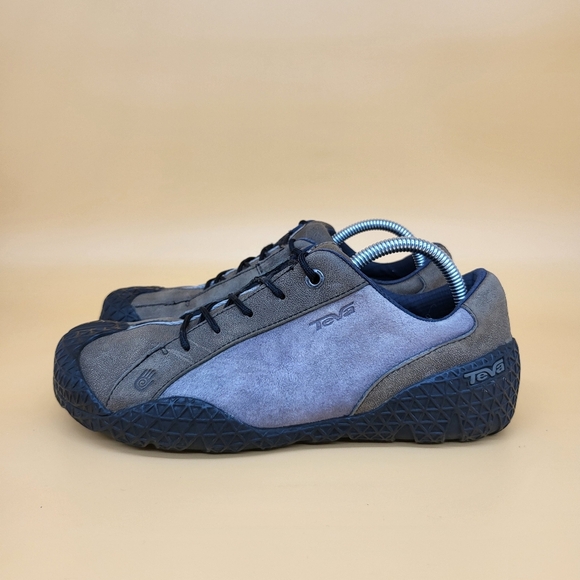 Teva Mush Leather Lace Up Anti-Slip Men's Trail Running Shoes Size 8 - Picture 1 of 8